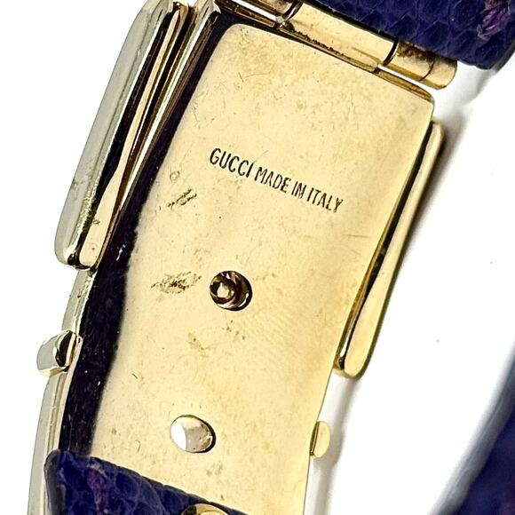 Gucci Purple Lizard Bracelet - Picture 6 of 16